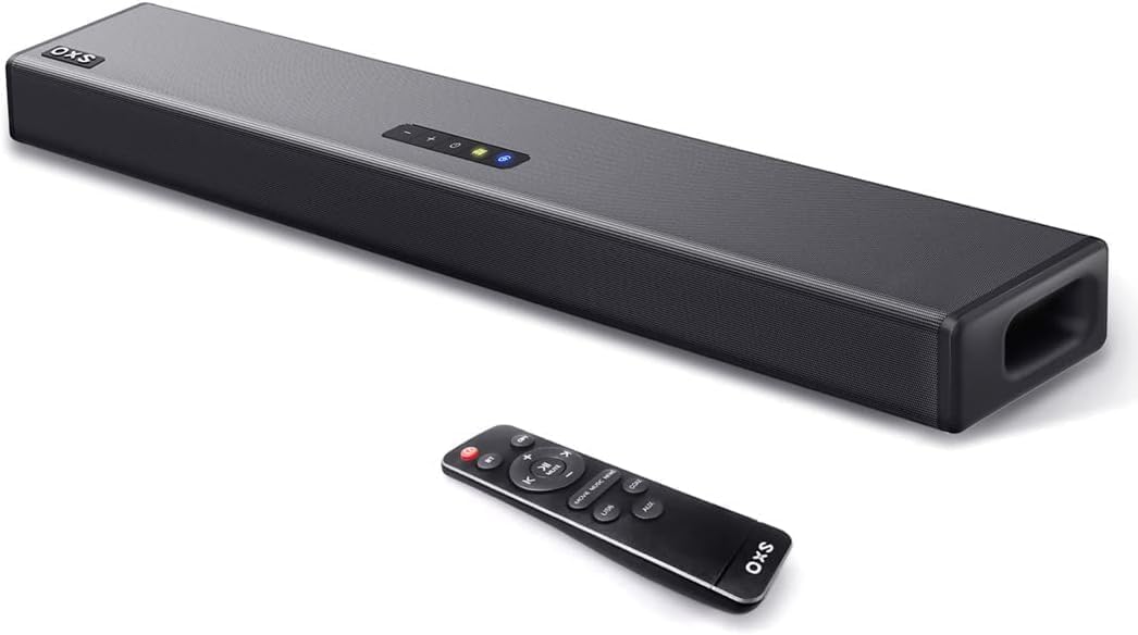 Alternative view of OXS S3 TV Soundbar – Bluetooth 5.0, Dinamik Bas, 3D Surround, Diyalog Geliştirme, AUX/Optik/Koaksiyel Uyumluluk, Çoklu Ses Modları, Duvara Monte Edilebilir