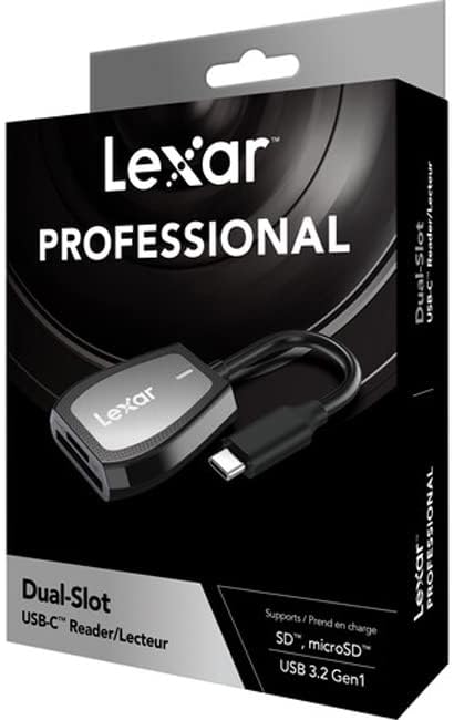 Alternative view of LRW470U USB Type-C Çift Yuvalı Kart Okuyucu