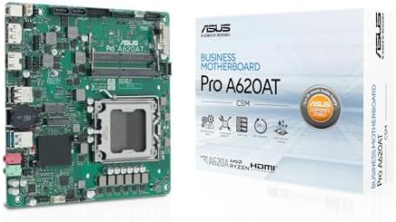 Alternative view of PRO A620AT-CSM AMD A620 AM5 DDR5 6400 DP HDMI M2 USB3.2 Thin Mini ITX LVDS Bağlantı, Asus Control Center Lisansı!
