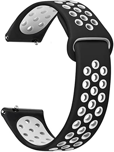 Alternative view of Venu 2 Plus için Kordon Sport Band Siyah Beyaz [Venu 2 Plus ile Uyumlu Kordon - Siyah - Beyaz]