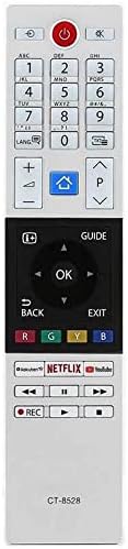Toshıba Ct-8543 ct-8528 Televizyon Kumandası Rakuten Tv Youtube Netflix Tuşlu