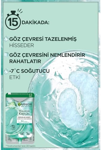 Alternative view of Hyaluronik Kriyojel Yorgunluk Karşıtı Soğutucu Göz Maskesi