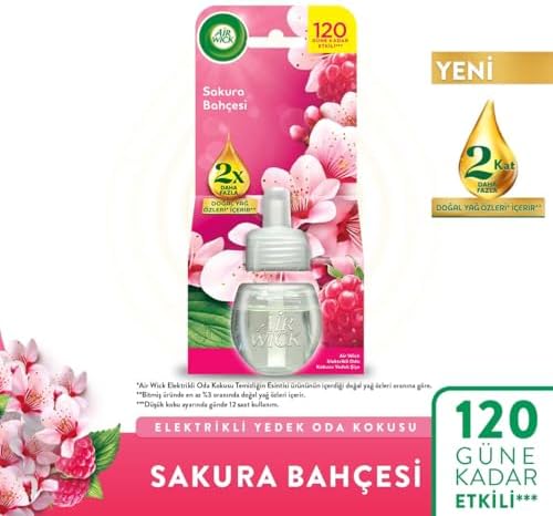 Alternative view of Air Wick Elektrikli Oda Kokusu Vanilya Kit (Cihaz + Yedek Şişe) + Sakura Bahçesi Yedek Şişe