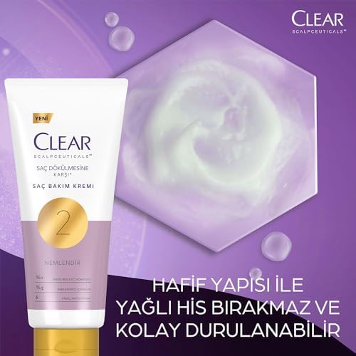 Clear Scalpceuticals Saç Bakım Kremi Saç Dökülmesine Karşı 170 ml