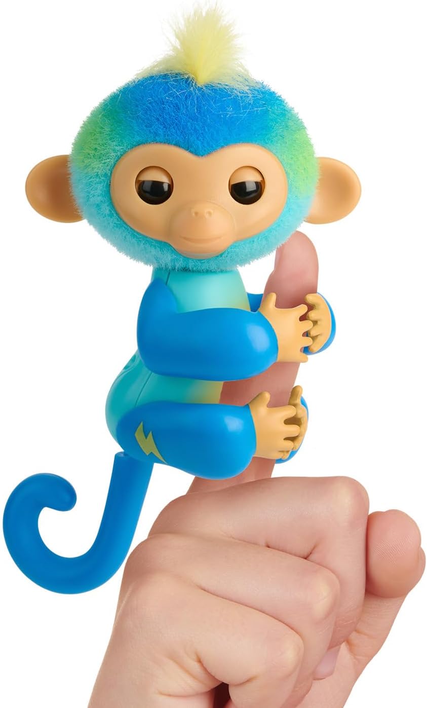 Alternative view of Fingerlings 2023 YENİ İnteraktif Bebek Dokunmaya Tepki Veriyor - 70+ Sesler ve Tepkiler - Aslan (Mavi)