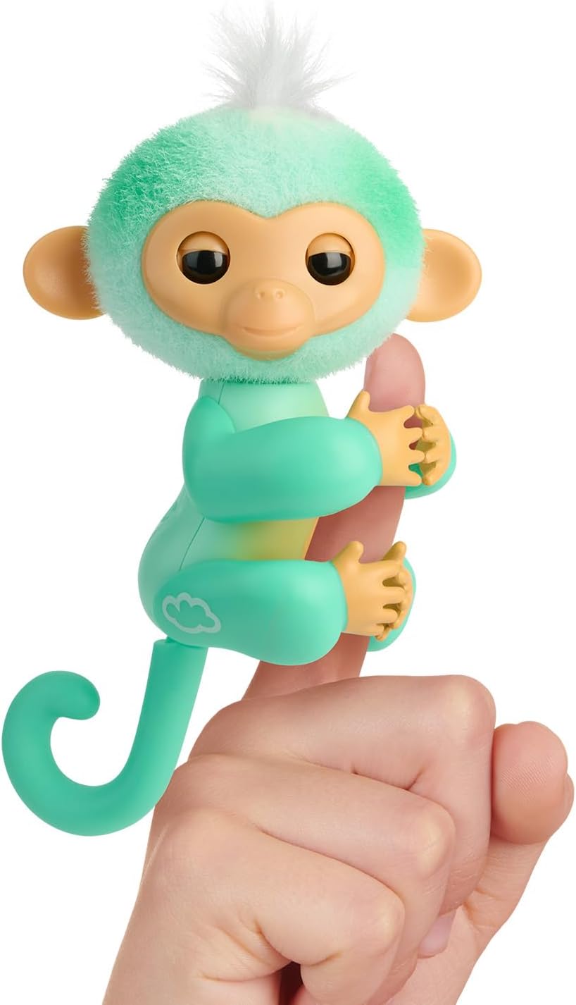 Alternative view of Fingerlings 2023 YENİ İnteraktif Bebek Dokunmaya Tepki Veriyor - 70+ Sesler ve Tepkiler - Ava (Teal)