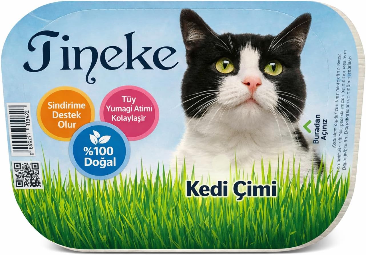 Alternative view of %100 Doğal Fileli Kedi Çimi (Tüy Yumağı Önleyici)
