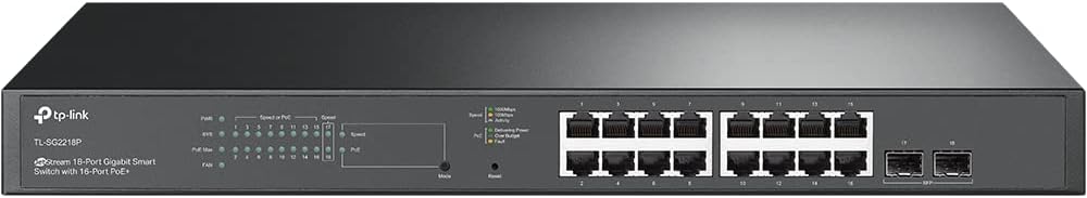 Przełącznik SG2218P 18xGE (16xPoE+)