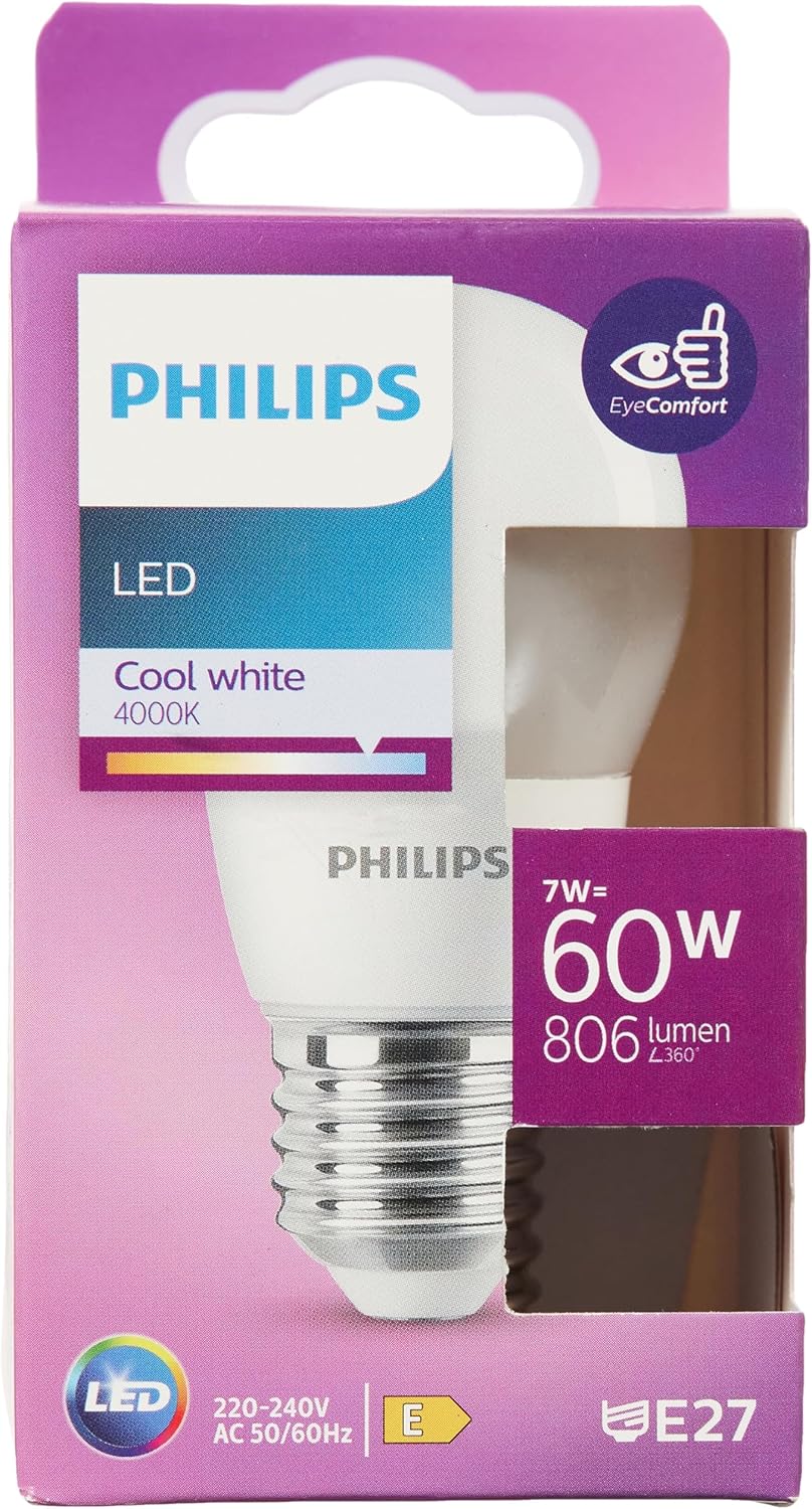 Alternative view of LED 60W P48 E27 CW Gün Işığı 4000K Dim Edilmez