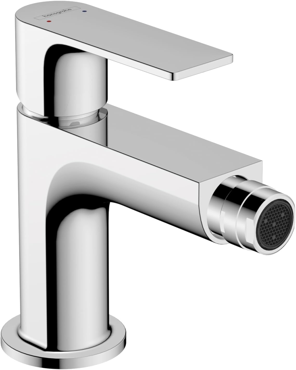 Alternative view of Rebris E Contemporary 6-inch Tall Bidet in Chrome, 72211001