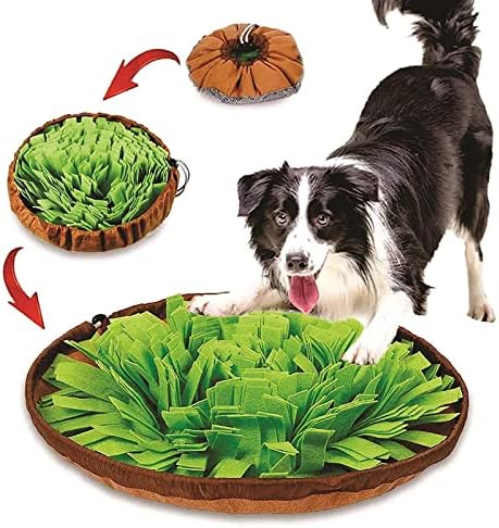 Alternative view of Köpek Yavaş Besleme Matı Mama Bulmaca Matı - Köpek Interaktif Oyuncak (YEŞİL)
