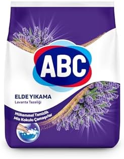 ABC DETERJAN Toz Deterjan Lavanta Tazeliği 600 Gr