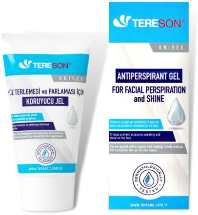 Tereson Yüz Terlemesi ve Parlaması için Koruyucu Jel, 50ml