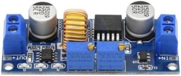 Alternative view of XL4015 Akım Voltaj Ayarlı Dc-Dc 5A Lipo Şarj Modülü (Mavi Pcb)