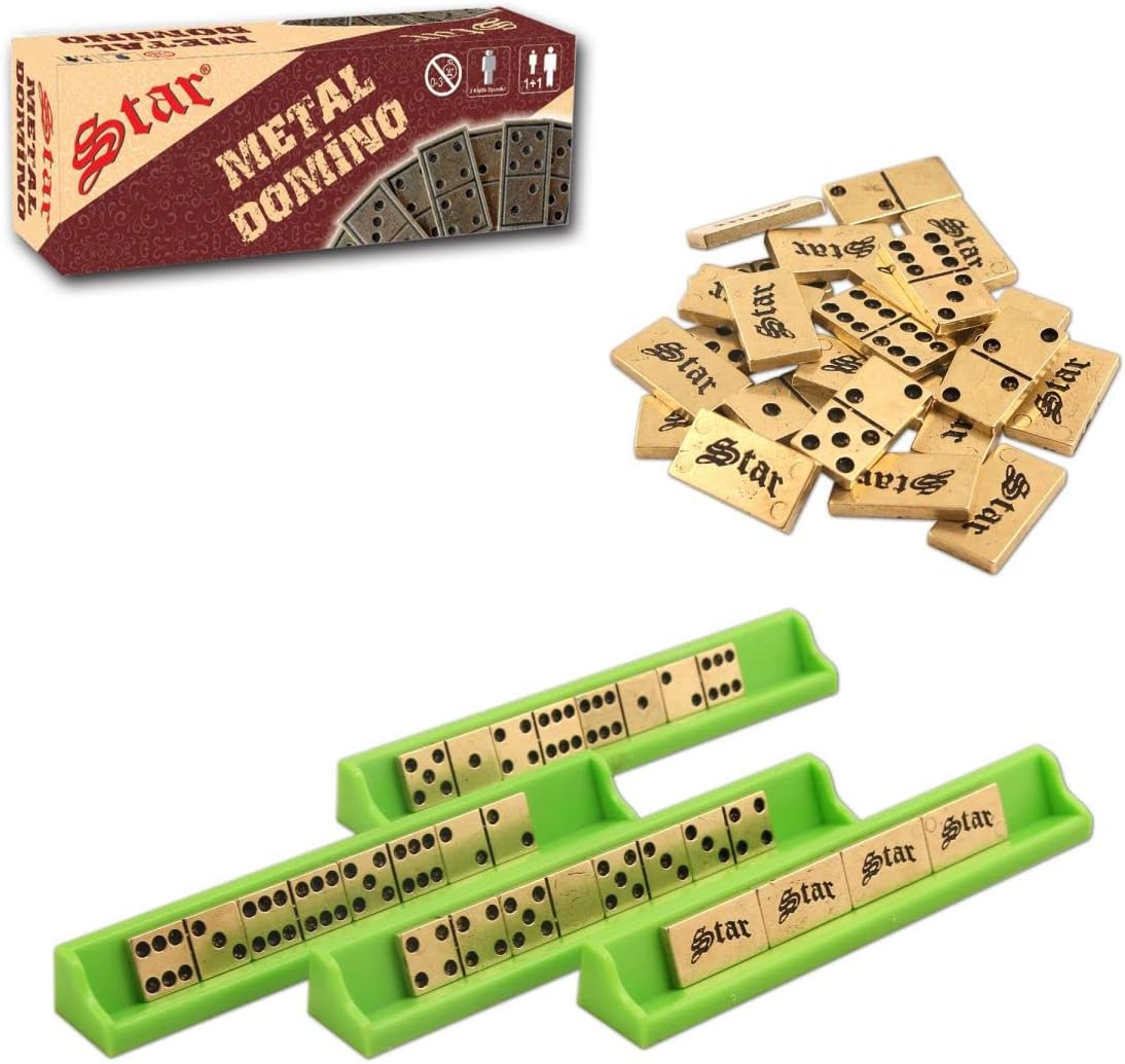 Alternative view of 28 Taş Metal Domino Oyun Seti Akıl Zeka Oyunu