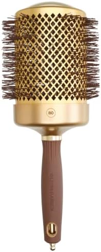 Alternative view of Olivia Expert Blowout Wavy Bristles Saç Fırçası Altın ve Kahverengi 80