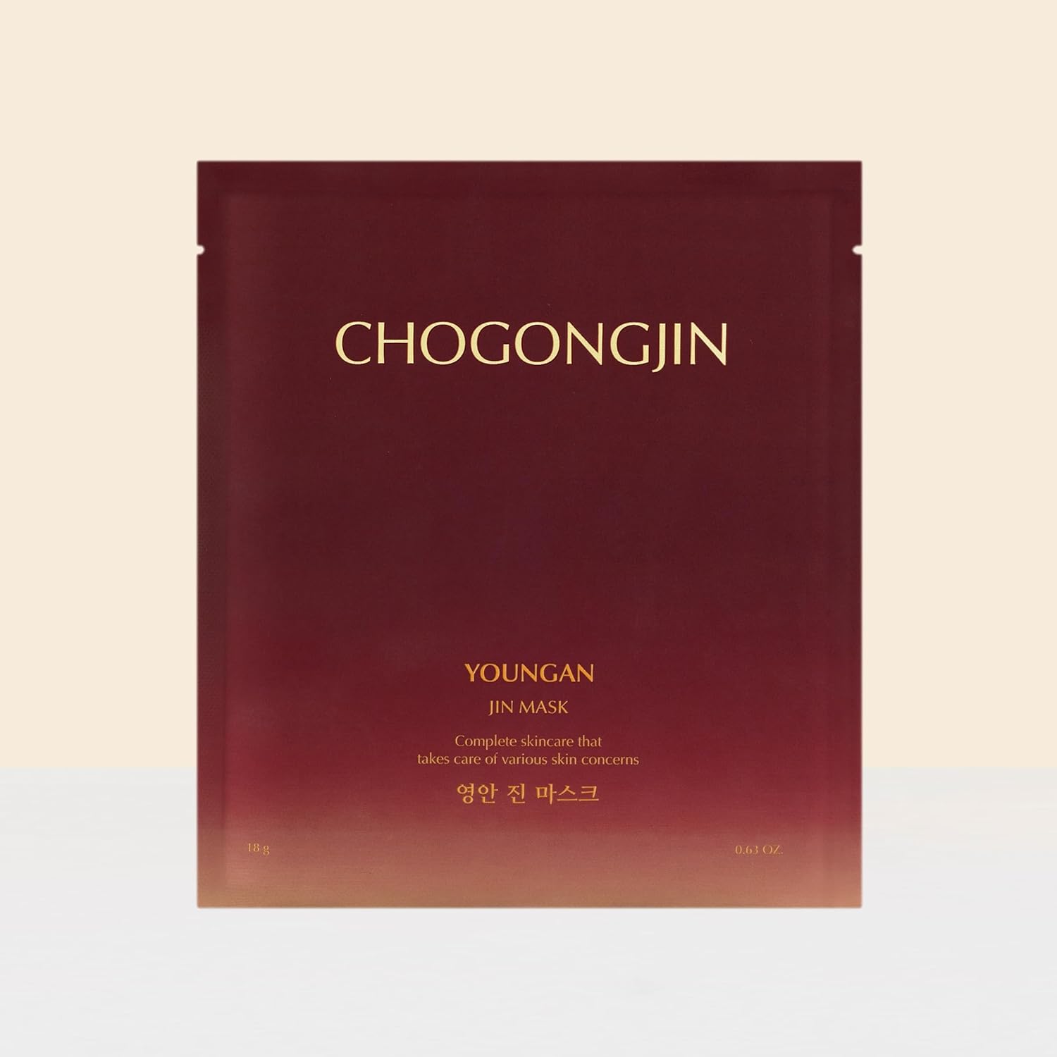 Alternative view of Chogongjin Youngan Jin Yaşlanma Karşıtı Yaprak Maske 25ml