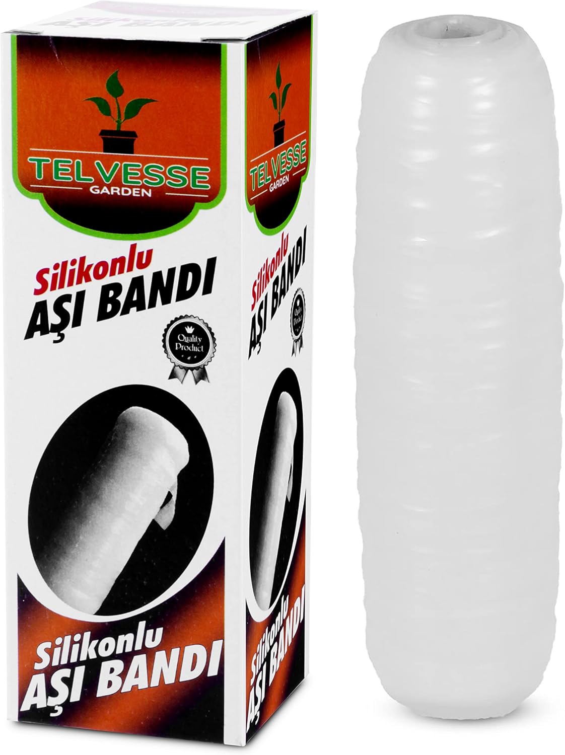 Alternative view of GMT Silikonlu Aşı Bandı Şeffaf Aşılama Su Geçirmez Esnek Kutulu 5 Lİ