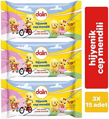 Alternative view of DALİN Hijyenik Cep 15 Adet * 3 Feneksietonolsuz