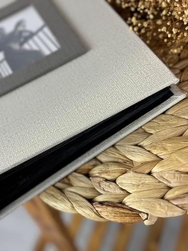 10x15cm 200 Fotoğraf Kapasiteli Lüks Çerçeveli Koton Fotoğraf Albümü 46200-K