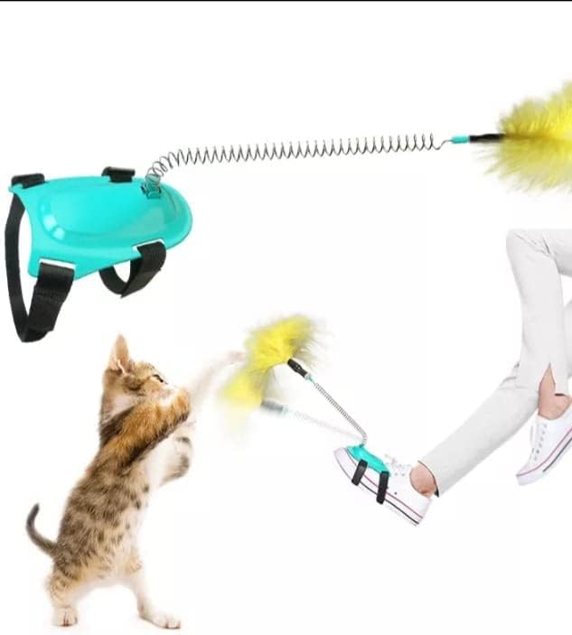 Alternative view of YAYLI KEDİ AYAK OYUN OLTASI 1 ADET