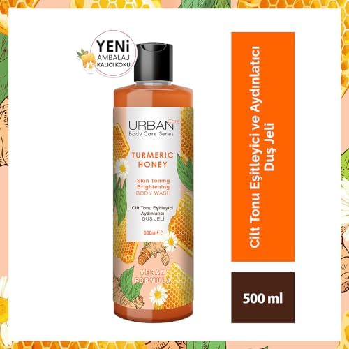 Turmeric Cilt Tonu Eşitleyici ve Aydınlatıcı Duş Jeli 500 ml- Vegan