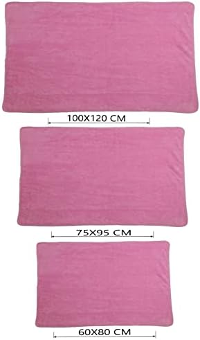 Kedi Ve Köpek Battaniyesi yumuşak Peluş Yıkanabilir 1 ADET PEMBE (küçük boy 80x60)
