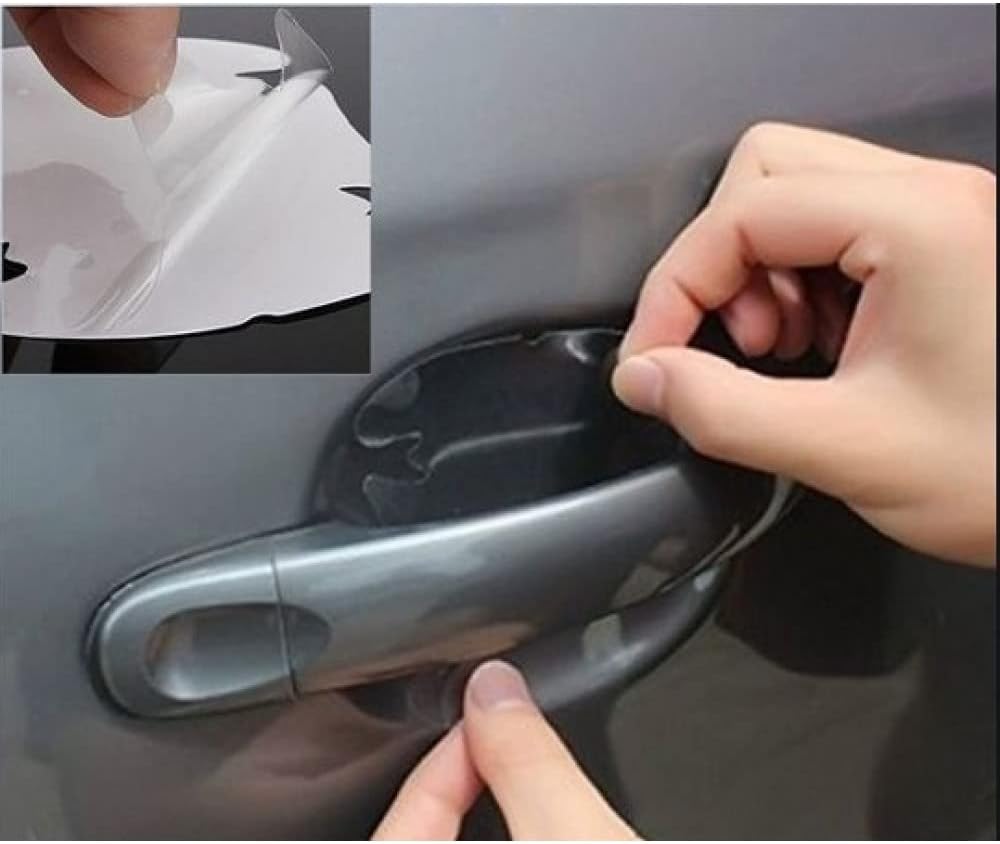 Araç Kapı Kolu Koruyucu 4 Adet Plastik