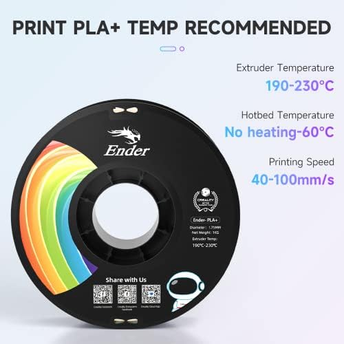 Alternative view of Creality Resmi 3D Yazıcı Filament Ender PLA Pro Filament, PLA+ 3D Baskı Filamenti, Dayanıklı ve Dayanıklı, Boyutsal Doğruluk +/-0,02 mm, 1,04 kg/Makara (EP+-Bej, Ender PLA Pro-1KG)