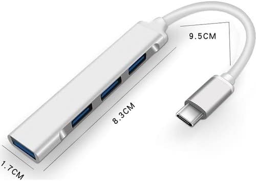 Alternative view of Happy Type-C To 4 Port Usb 3.0 Hub Çoklayıcı ve OTG Yüksek Hızlı Super Speed Çoklayıcı Çoğaltıcı Çevirici Adaptör Cep Telefonuna USB Bağlama imkanı