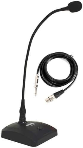 L-380 Profesyonel Masa Mikrofon (Işıklı Kürsü Mikrofon)