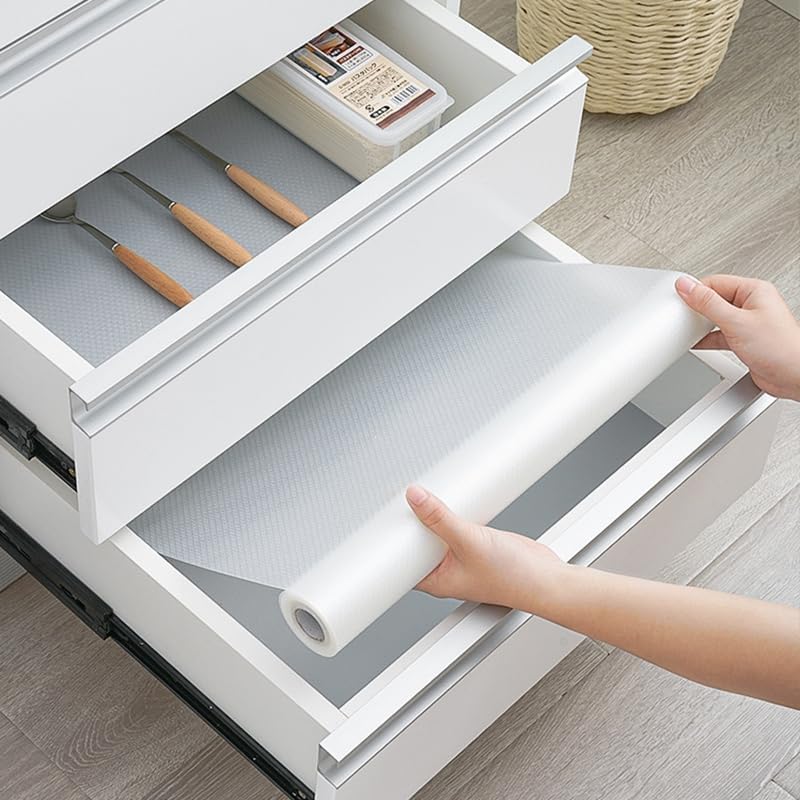 Pazar Kapısı Yeni Enana Raflık Kaymaz Dolap İçi Çekmece Raf Örtüsü Kaydırmaz 3 Metre, Pazar Kapısı