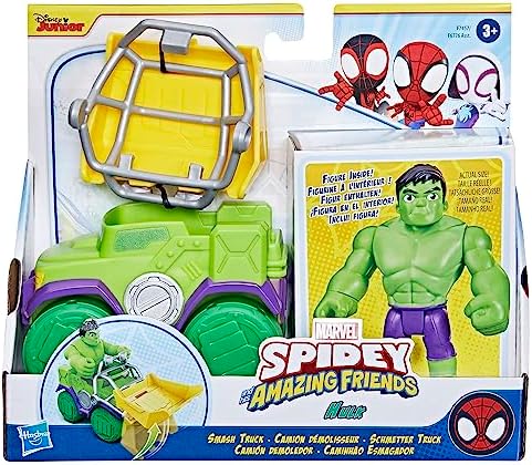 Spidey And His Amazing Araç Ve Figür Seti F6776 - Hulk