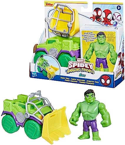 Alternative view of Spidey And His Amazing Araç Ve Figür Seti F6776 - Hulk