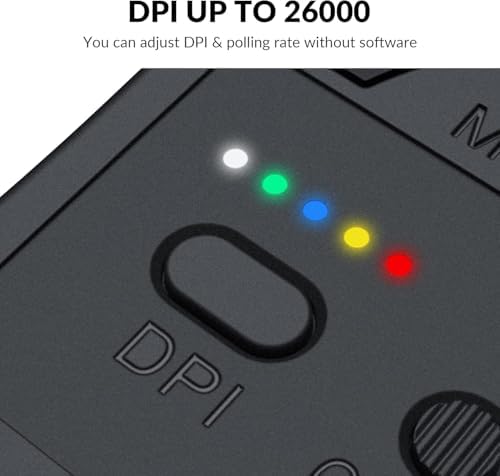 Alternative view of Keychron M3 Kablosuz Fare, en iyi PixArt, 8K / 4K / 1K kullanma oranı. 2.4 GHz, Bluetooth ve USB kablolu bağlantı sadece 79 g (M3-A3)