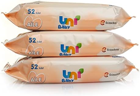 Alternative view of Uni Baby Aile Islak Mendil 3x52 156 Yaprak