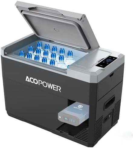 Acopower V28 12/24/220Volt 28Litre Kompresörlü Oto Buzdolabı (Akü Dahil Değildir)