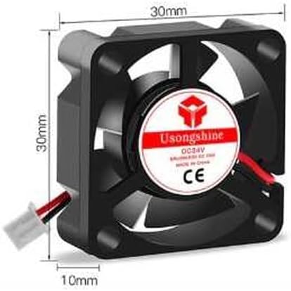 Alternative view of 24V Fan 30x30x10(3010) - 3D Yazıcı Uyumlu