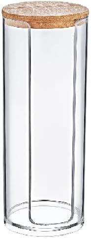 Alternative view of Ahşap Kapak Akrilik Disk Pamukluk Organizeri, Ahşap Kapaklı Pamukluk, Akrilik Pamukluk