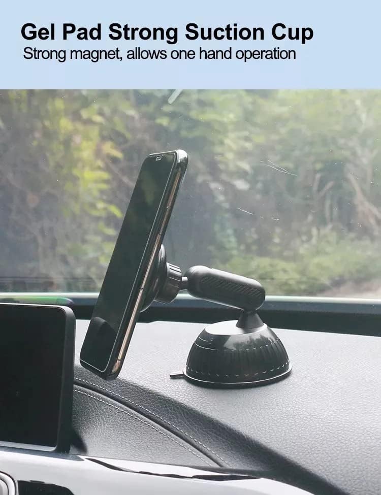 Alternative view of Privity Serisi Mıknatıslı Araç İçi Telefon Tutucu Vantuzlu Magnet 360 Derece Telefon Tutucu HL-003
