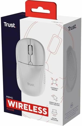 24795 Primo Kablosuz Mouse-Beyaz