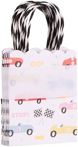 - Race Car Party Bags - Yarış Arabaları Parti Çantaları - 8'li