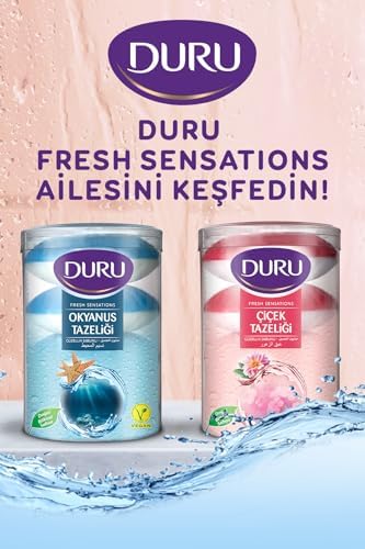 DURU Fresh Sensations Çicek Tazeliği Sabun, 100 Gramx4
