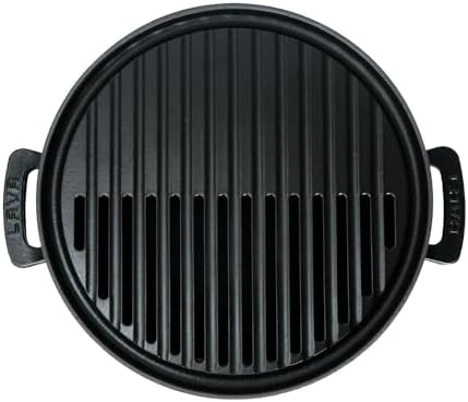 Alternative view of Döküm Yuvarlak Mangal Izgara Set Döküm Demir Yekpare Çift Kulplu Çap (Ø)36cm.
