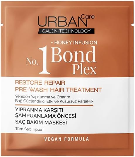 No.1 Plex Yıpranma Karşıtı Duş Öncesi Saç Bakım Maskesi 50 ml- Vegan