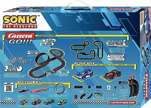 Alternative view of Carrera, GO Sonic the Hedgehog 4.9 m, Slot Araba