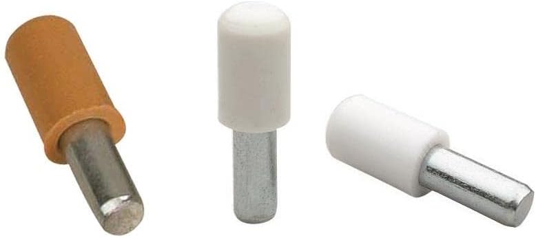 Metal Başlı Raf Pimi 5mm 25 Adet Siyah