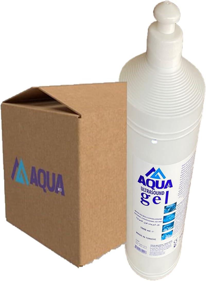 Aqua Ultrason Jeli 1000 ML Ultrason ve Ekg Jeli 1 LİTRE