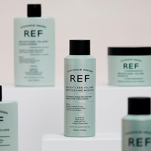 REF STOCKHOLM-Ref Weıghtless Volume Refreshıng Mousse 200 ml Köpük Kuru Şampuan