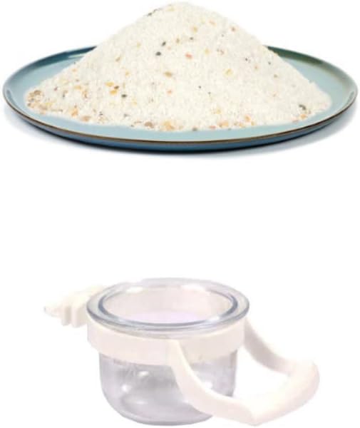 Kuş Kumu Giritli & Anasonlu (Muhabbet, Kanarya, Paraket Kuşlar Için Kuş Kumu) + Kelepçeli Mamalık (100 Gr)
